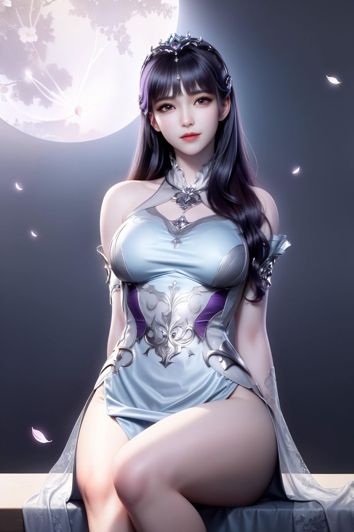 《[AI繪畫]國漫女主阿七.薔薇.高瑤.小舞.雲曦.應天王後.美杜莎》漫画 第04話
