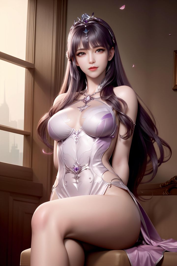 《[AI繪畫]國漫女主阿七.薔薇.高瑤.小舞.雲曦.應天王後.美杜莎》漫画 第04話