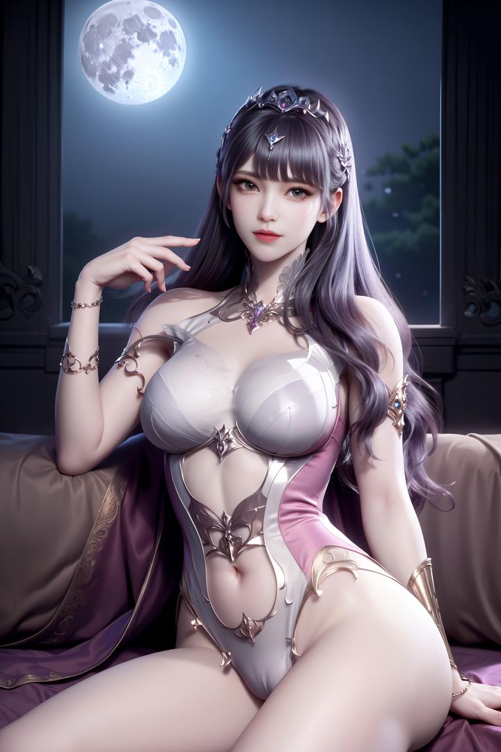 《[AI繪畫]國漫女主阿七.薔薇.高瑤.小舞.雲曦.應天王後.美杜莎》漫画 第04話