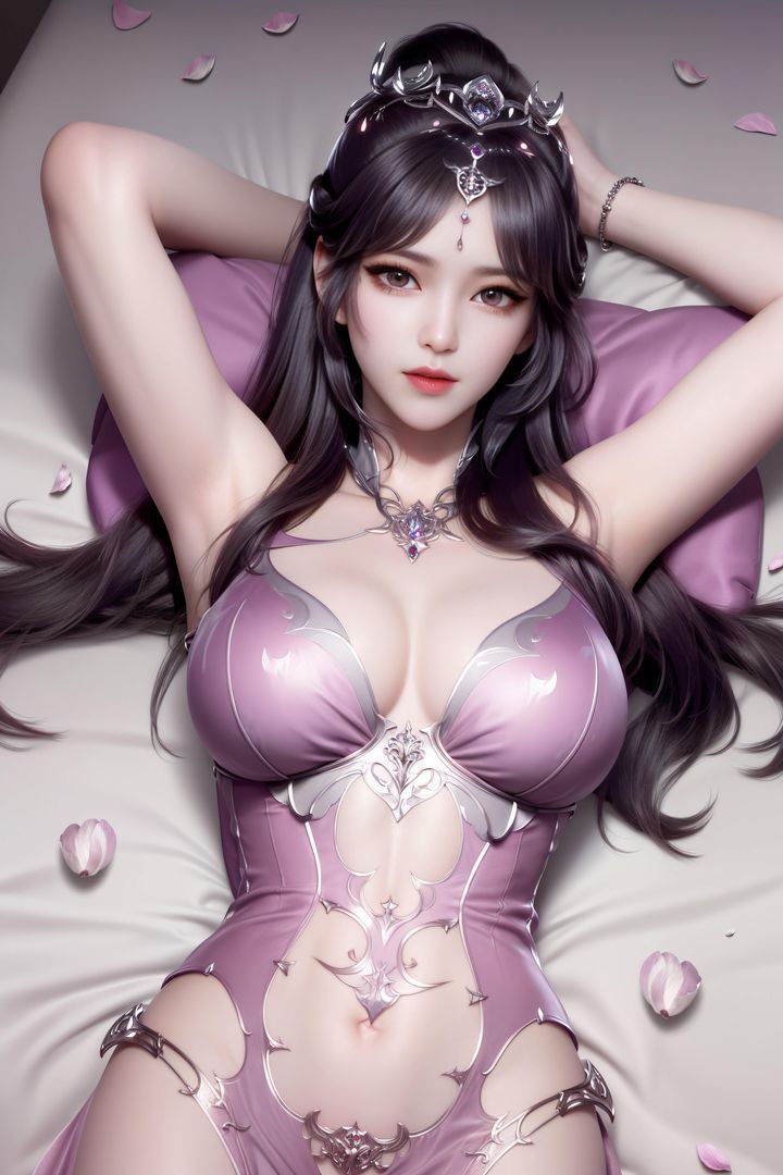 《[AI繪畫]國漫女主阿七.薔薇.高瑤.小舞.雲曦.應天王後.美杜莎》漫画 第04話