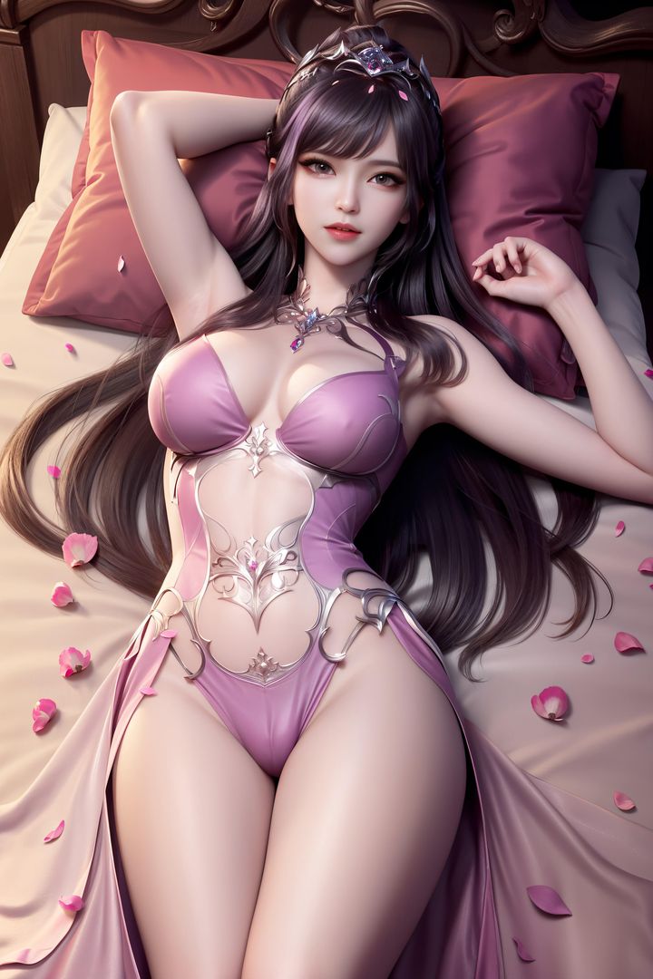 《[AI繪畫]國漫女主阿七.薔薇.高瑤.小舞.雲曦.應天王後.美杜莎》漫画 第05話