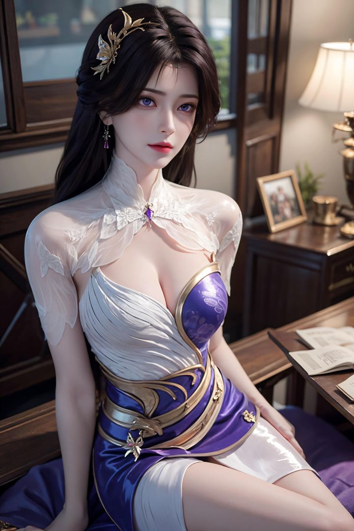 《[AI繪畫]國漫女主阿七.薔薇.高瑤.小舞.雲曦.應天王後.美杜莎》漫画 第05話