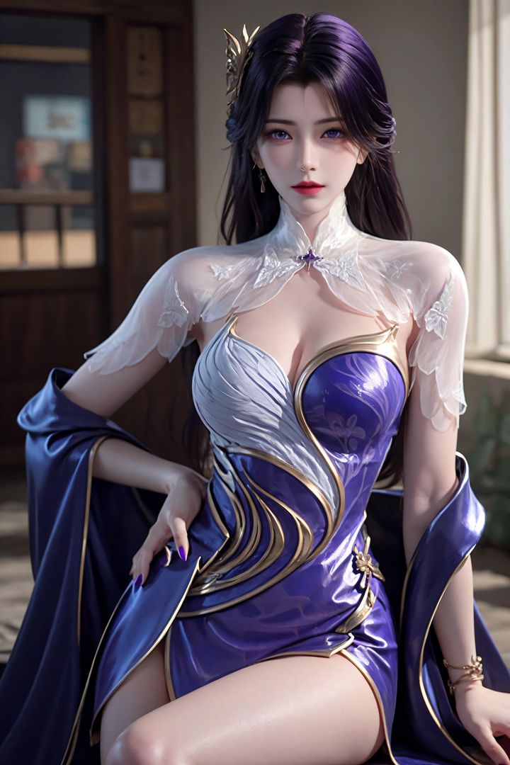 《[AI繪畫]國漫女主阿七.薔薇.高瑤.小舞.雲曦.應天王後.美杜莎》漫画 第05話