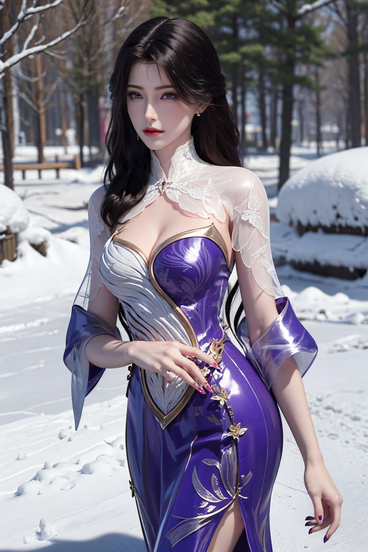 《[AI繪畫]國漫女主阿七.薔薇.高瑤.小舞.雲曦.應天王後.美杜莎》漫画 第05話