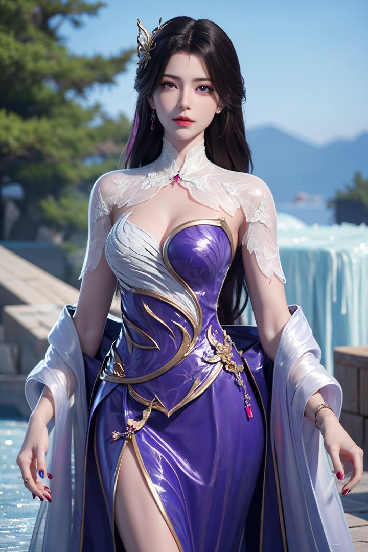 《[AI繪畫]國漫女主阿七.薔薇.高瑤.小舞.雲曦.應天王後.美杜莎》漫画 第05話
