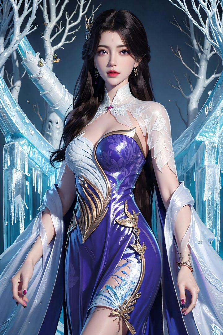 《[AI繪畫]國漫女主阿七.薔薇.高瑤.小舞.雲曦.應天王後.美杜莎》漫画 第06話