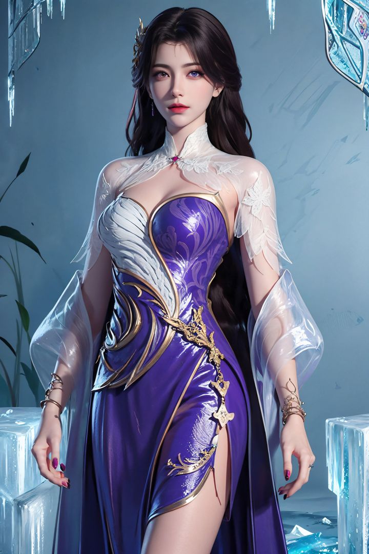 《[AI繪畫]國漫女主阿七.薔薇.高瑤.小舞.雲曦.應天王後.美杜莎》漫画 第06話
