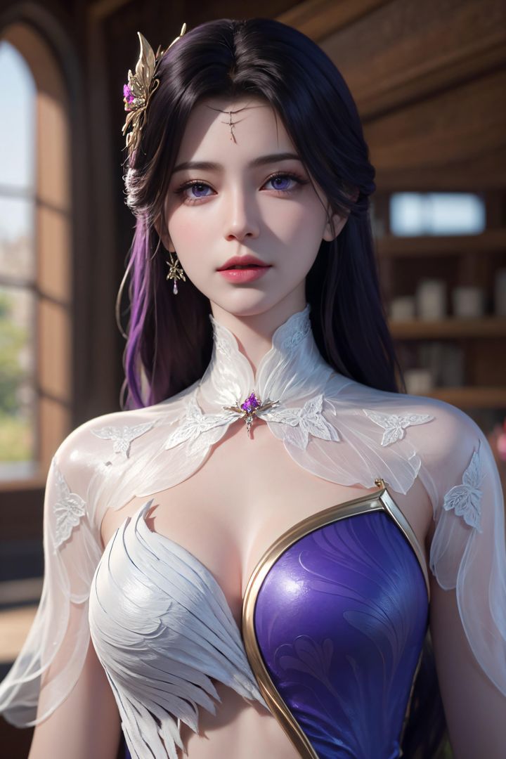 《[AI繪畫]國漫女主阿七.薔薇.高瑤.小舞.雲曦.應天王後.美杜莎》漫画 第06話
