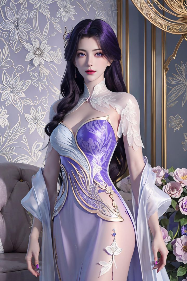 《[AI繪畫]國漫女主阿七.薔薇.高瑤.小舞.雲曦.應天王後.美杜莎》漫画 第06話