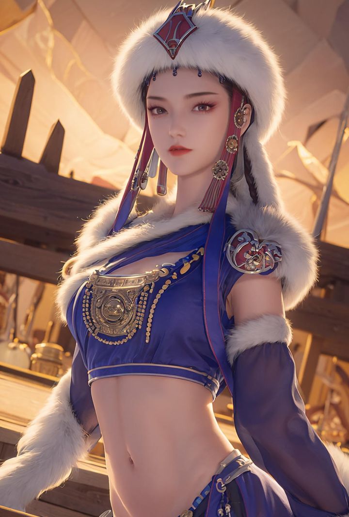 《[AI繪畫]國漫女主阿七.薔薇.高瑤.小舞.雲曦.應天王後.美杜莎》漫画 第06話