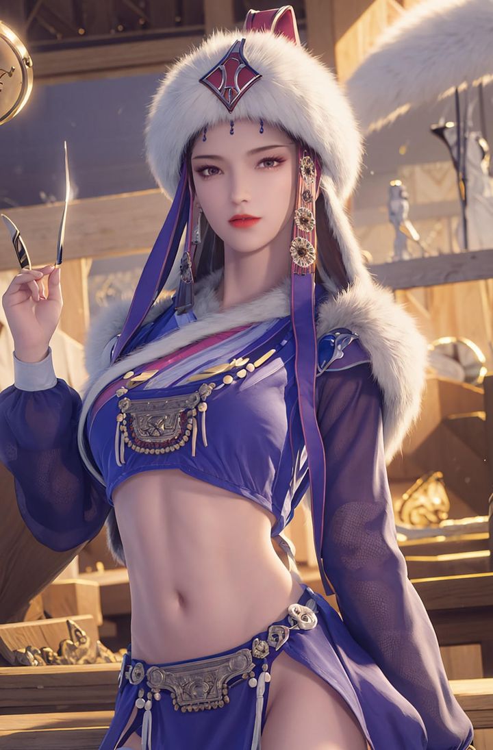 《[AI繪畫]國漫女主阿七.薔薇.高瑤.小舞.雲曦.應天王後.美杜莎》漫画 第06話