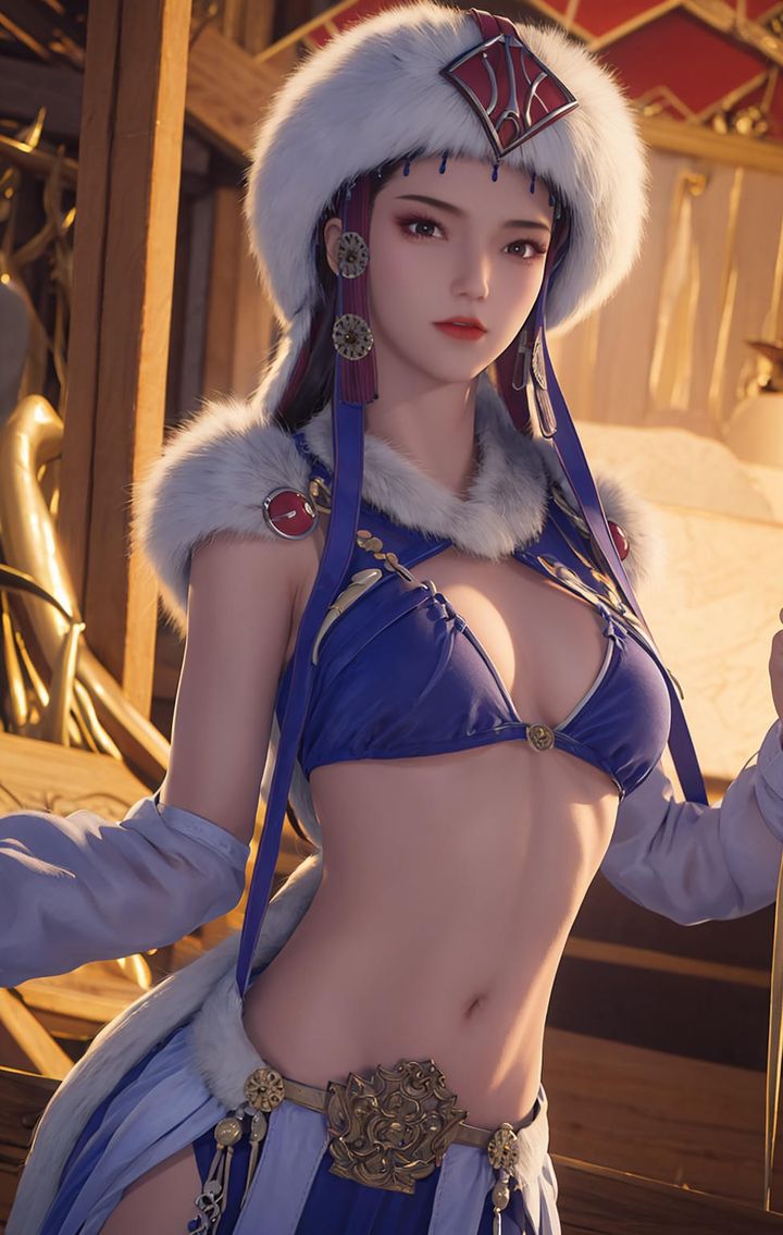 《[AI繪畫]國漫女主阿七.薔薇.高瑤.小舞.雲曦.應天王後.美杜莎》漫画 第06話