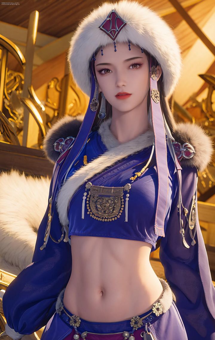 《[AI繪畫]國漫女主阿七.薔薇.高瑤.小舞.雲曦.應天王後.美杜莎》漫画 第06話