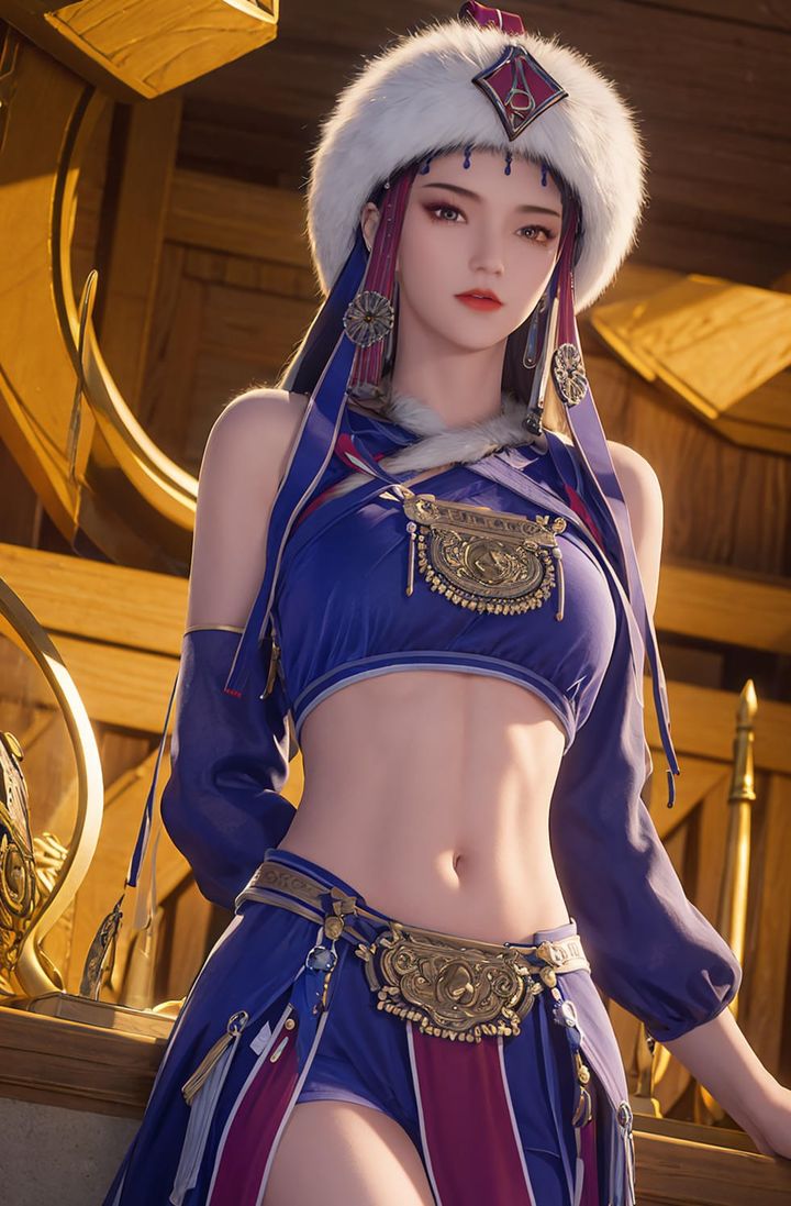 《[AI繪畫]國漫女主阿七.薔薇.高瑤.小舞.雲曦.應天王後.美杜莎》漫画 第06話