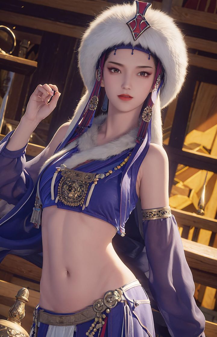 《[AI繪畫]國漫女主阿七.薔薇.高瑤.小舞.雲曦.應天王後.美杜莎》漫画 第06話