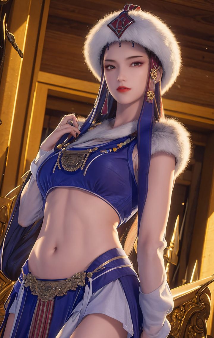 《[AI繪畫]國漫女主阿七.薔薇.高瑤.小舞.雲曦.應天王後.美杜莎》漫画 第06話