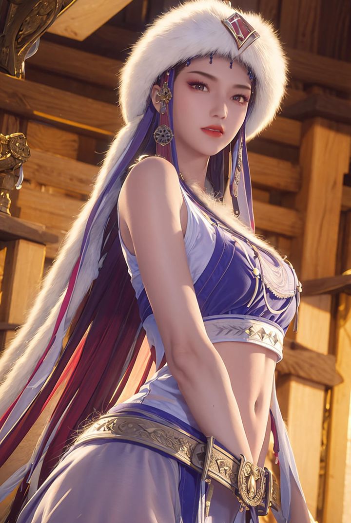 《[AI繪畫]國漫女主阿七.薔薇.高瑤.小舞.雲曦.應天王後.美杜莎》漫画 第06話