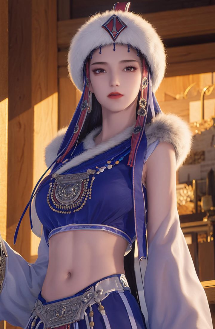《[AI繪畫]國漫女主阿七.薔薇.高瑤.小舞.雲曦.應天王後.美杜莎》漫画 第07話