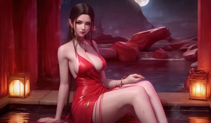 《[AI繪畫]國漫女主阿七.薔薇.高瑤.小舞.雲曦.應天王後.美杜莎》漫画 第07話