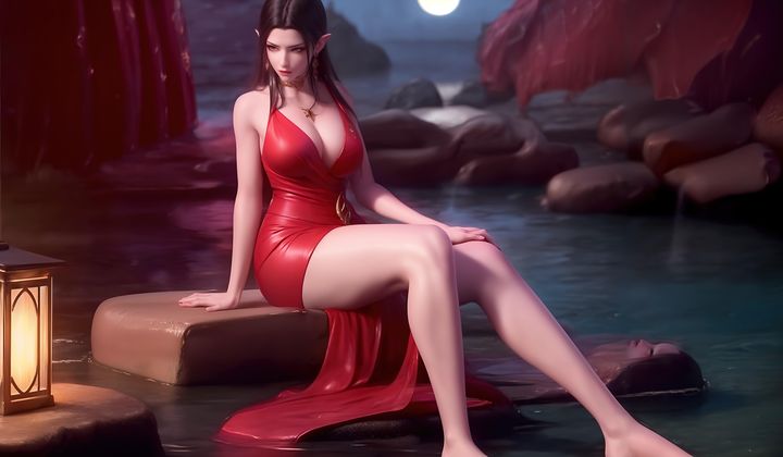 《[AI繪畫]國漫女主阿七.薔薇.高瑤.小舞.雲曦.應天王後.美杜莎》漫画 第07話