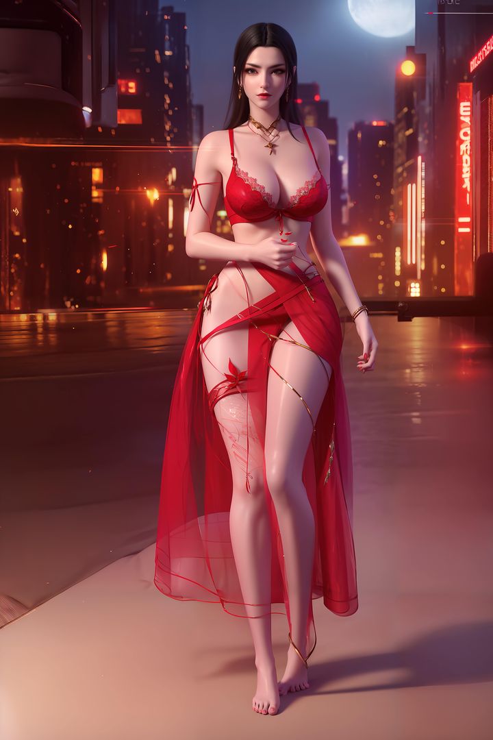 《[AI繪畫]國漫女主阿七.薔薇.高瑤.小舞.雲曦.應天王後.美杜莎》漫画 第07話