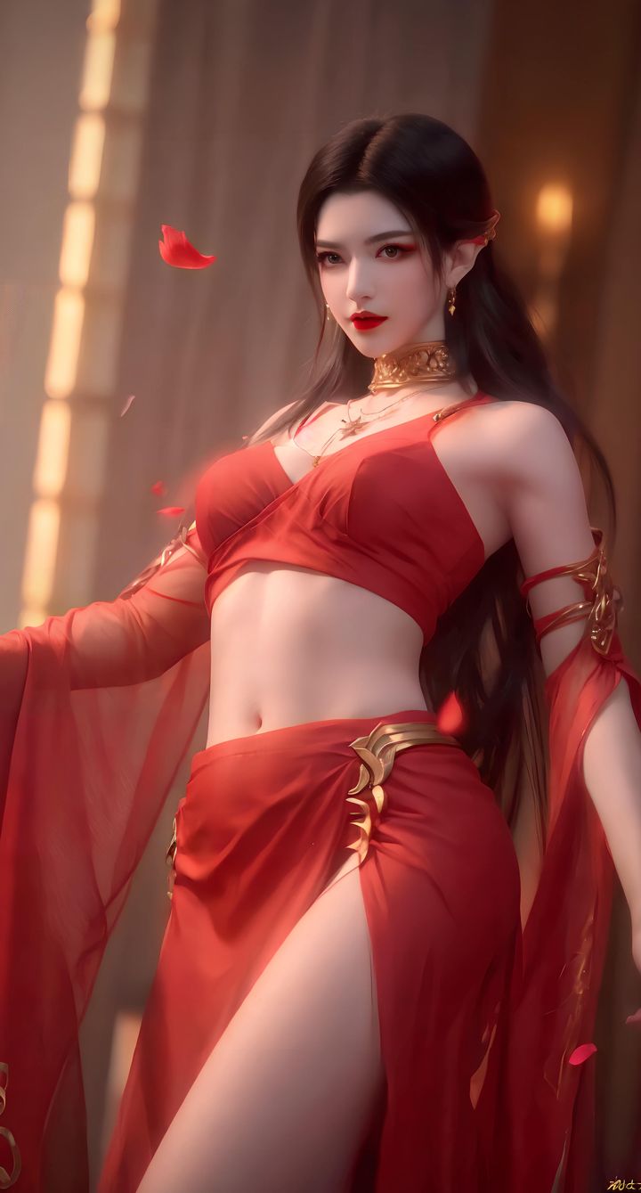 《[AI繪畫]國漫女主阿七.薔薇.高瑤.小舞.雲曦.應天王後.美杜莎》漫画 第08話