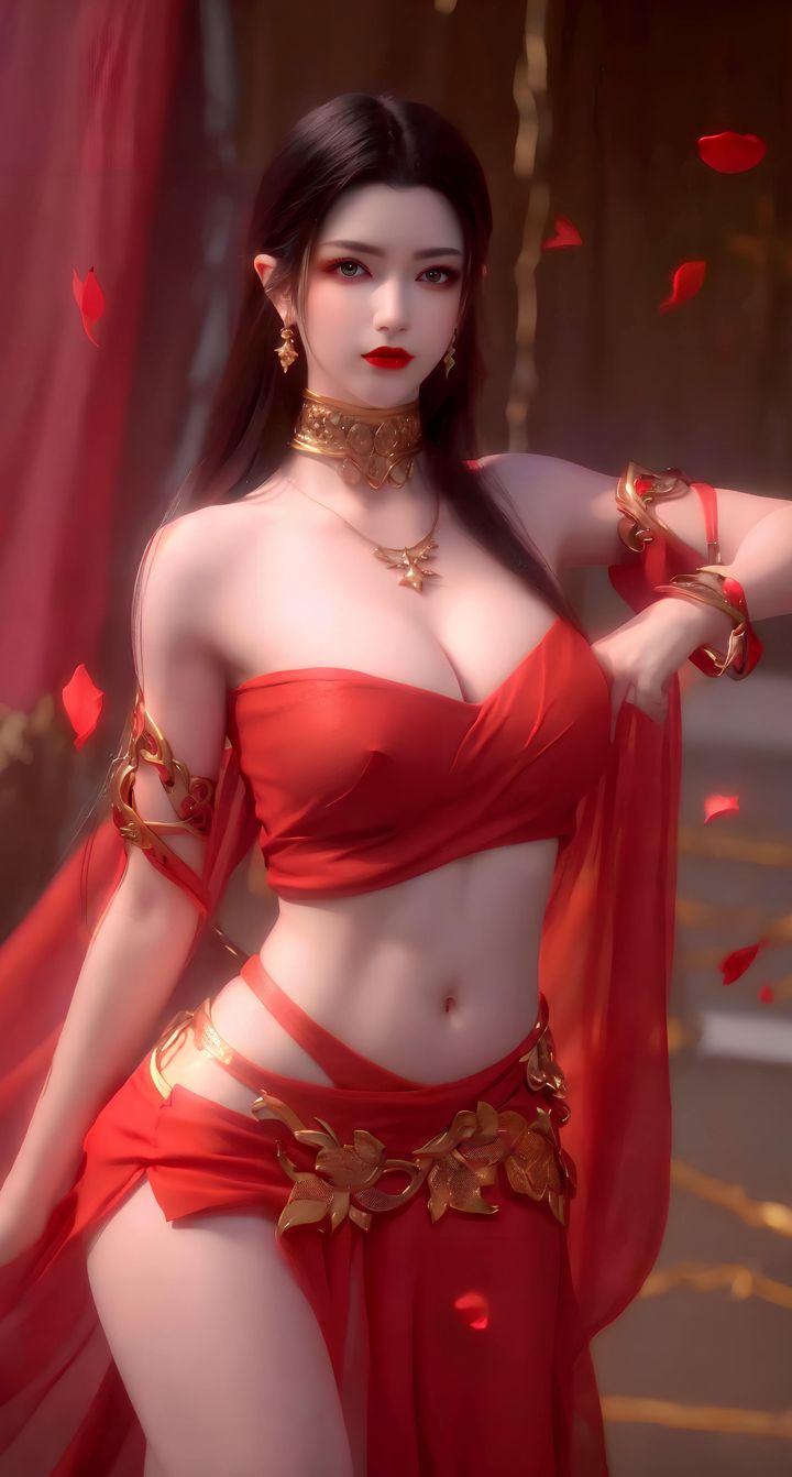 《[AI繪畫]國漫女主阿七.薔薇.高瑤.小舞.雲曦.應天王後.美杜莎》漫画 第08話