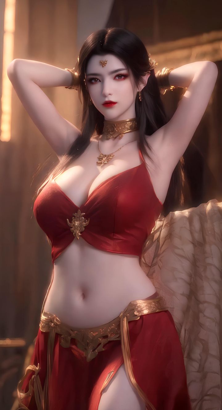 《[AI繪畫]國漫女主阿七.薔薇.高瑤.小舞.雲曦.應天王後.美杜莎》漫画 第08話
