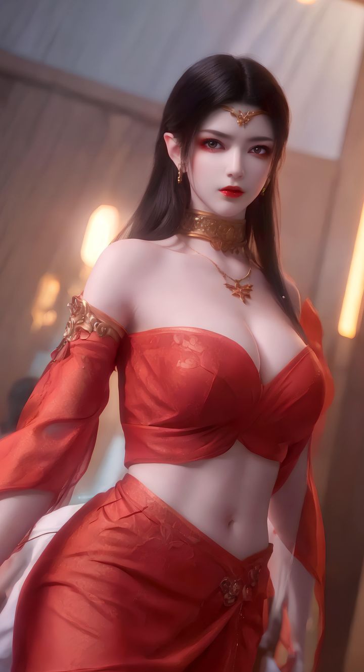 《[AI繪畫]國漫女主阿七.薔薇.高瑤.小舞.雲曦.應天王後.美杜莎》漫画 第08話