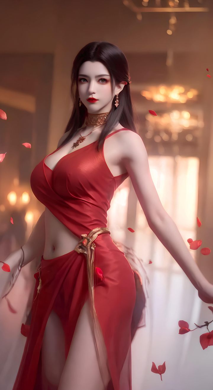 《[AI繪畫]國漫女主阿七.薔薇.高瑤.小舞.雲曦.應天王後.美杜莎》漫画 第08話