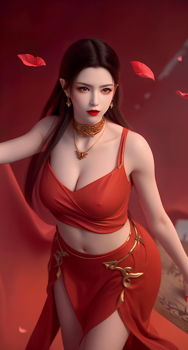《[AI繪畫]國漫女主阿七.薔薇.高瑤.小舞.雲曦.應天王後.美杜莎》漫画 第08話