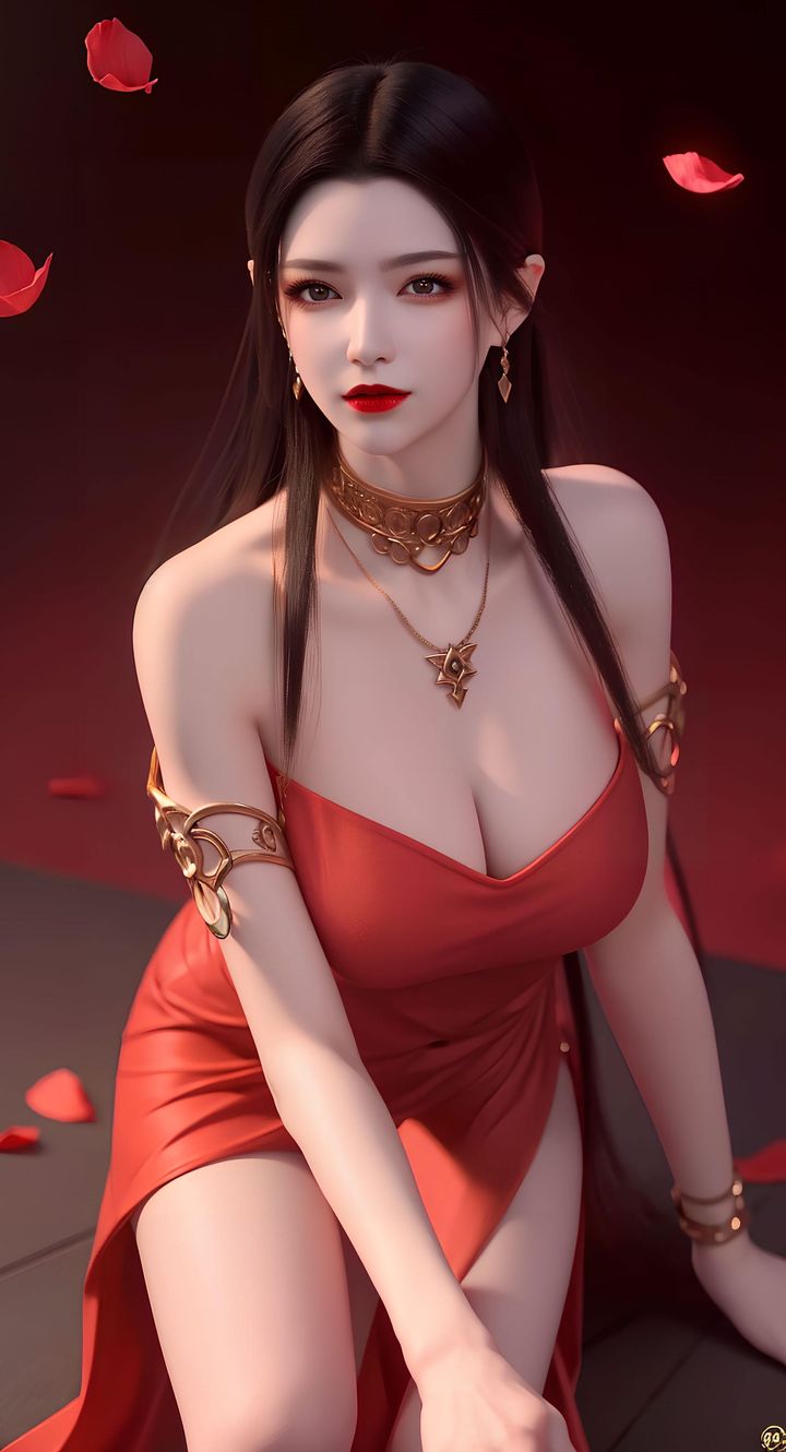 《[AI繪畫]國漫女主阿七.薔薇.高瑤.小舞.雲曦.應天王後.美杜莎》漫画 第08話