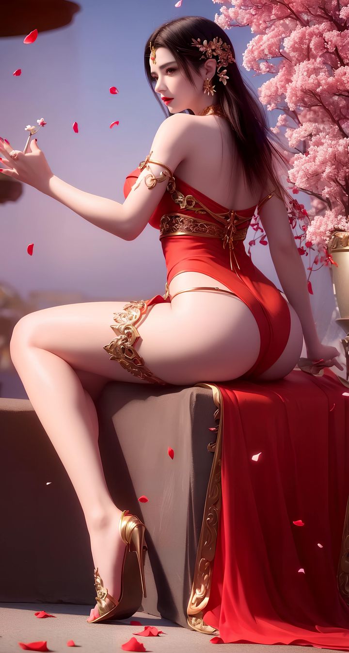 《[AI繪畫]國漫女主阿七.薔薇.高瑤.小舞.雲曦.應天王後.美杜莎》漫画 第08話