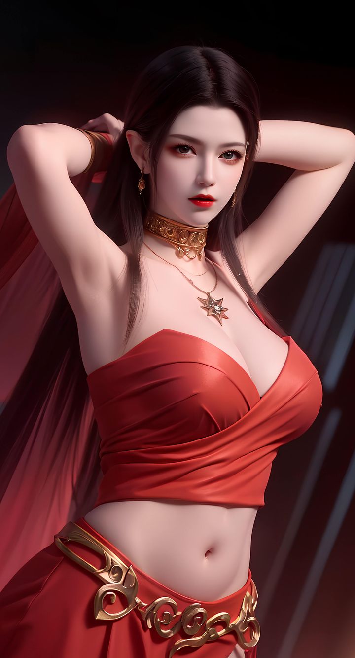 《[AI繪畫]國漫女主阿七.薔薇.高瑤.小舞.雲曦.應天王後.美杜莎》漫画 第08話
