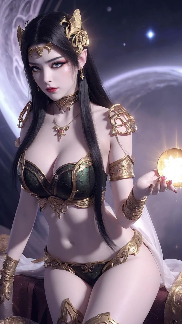 《[AI繪畫]國漫女主阿七.薔薇.高瑤.小舞.雲曦.應天王後.美杜莎》漫画 第08話