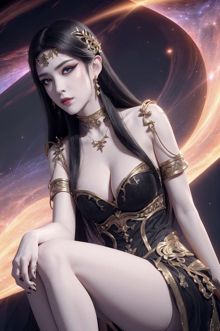 《[AI繪畫]國漫女主阿七.薔薇.高瑤.小舞.雲曦.應天王後.美杜莎》漫画 第08話