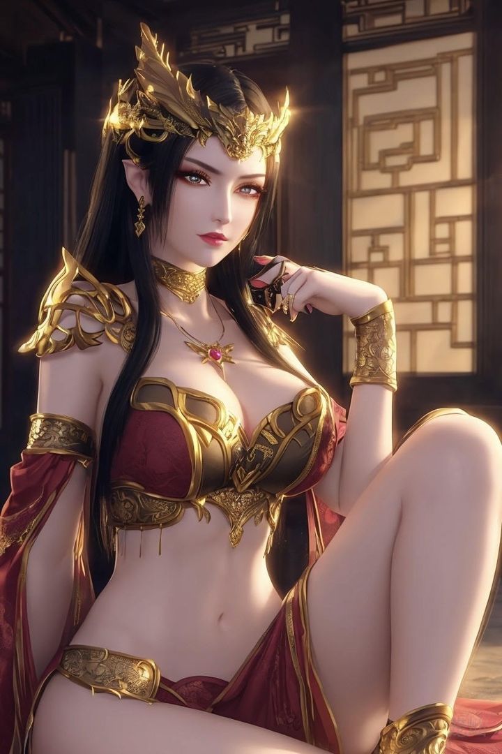 《[AI繪畫]國漫女主阿七.薔薇.高瑤.小舞.雲曦.應天王後.美杜莎》漫画 第08話