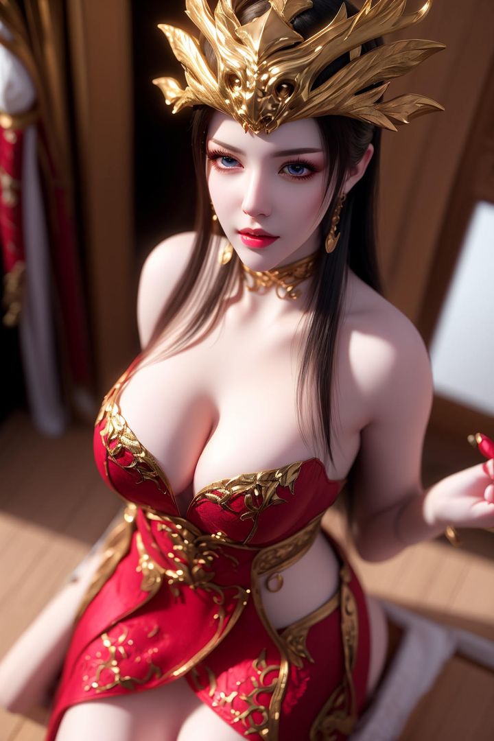 《[AI繪畫]國漫女主阿七.薔薇.高瑤.小舞.雲曦.應天王後.美杜莎》漫画 第09話