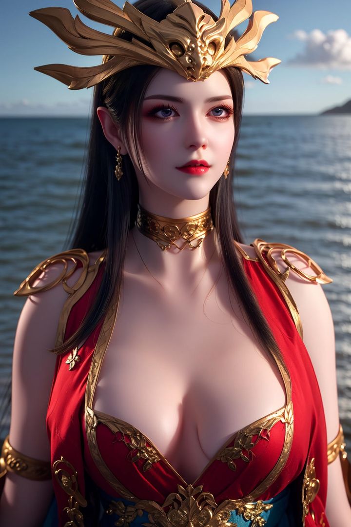 《[AI繪畫]國漫女主阿七.薔薇.高瑤.小舞.雲曦.應天王後.美杜莎》漫画 第09話