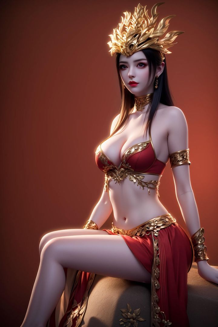 《[AI繪畫]國漫女主阿七.薔薇.高瑤.小舞.雲曦.應天王後.美杜莎》漫画 第09話
