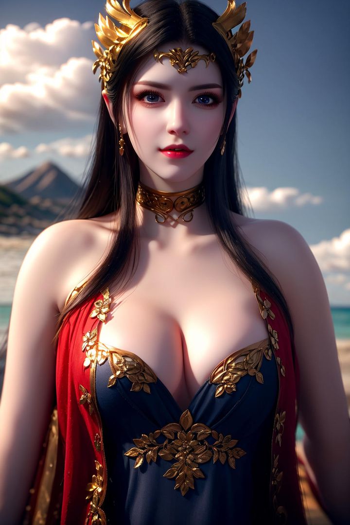 《[AI繪畫]國漫女主阿七.薔薇.高瑤.小舞.雲曦.應天王後.美杜莎》漫画 第09話