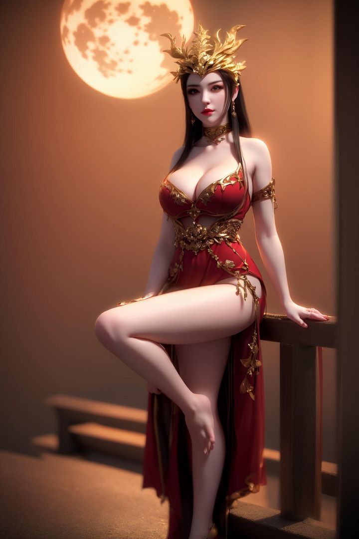 《[AI繪畫]國漫女主阿七.薔薇.高瑤.小舞.雲曦.應天王後.美杜莎》漫画 第09話