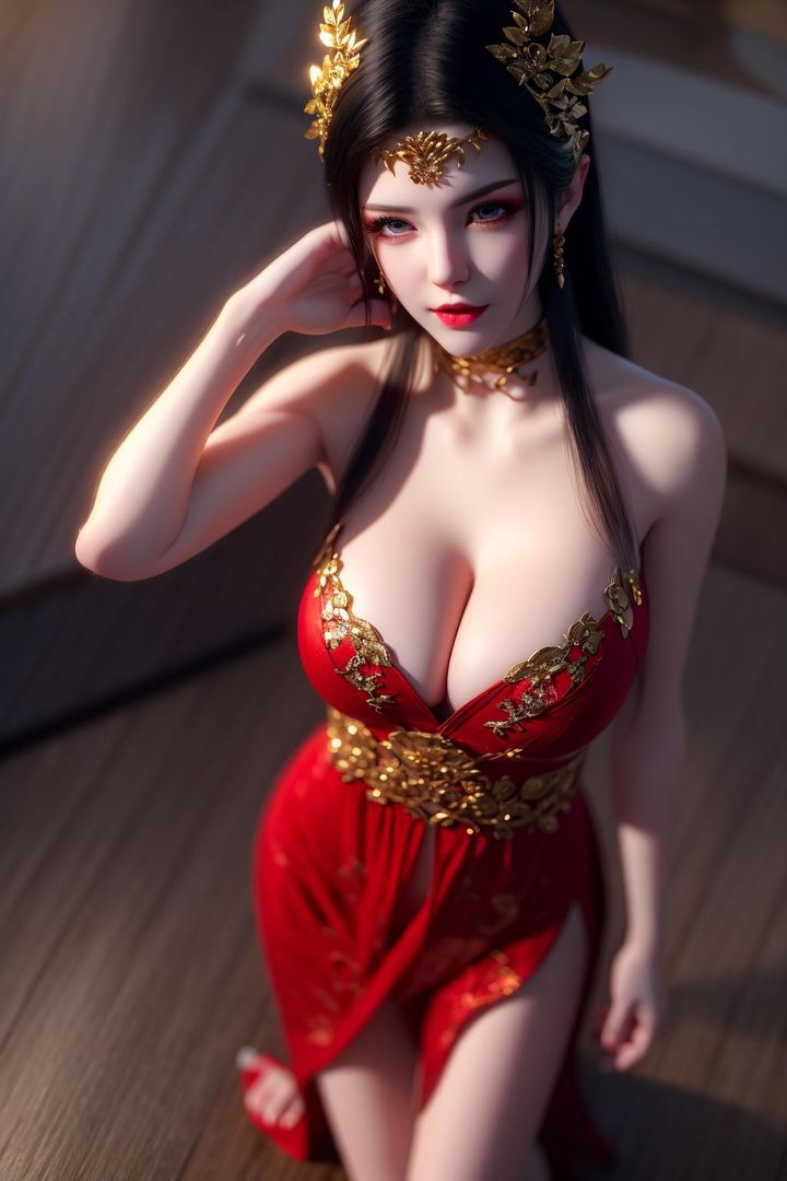 《[AI繪畫]國漫女主阿七.薔薇.高瑤.小舞.雲曦.應天王後.美杜莎》漫画 第09話