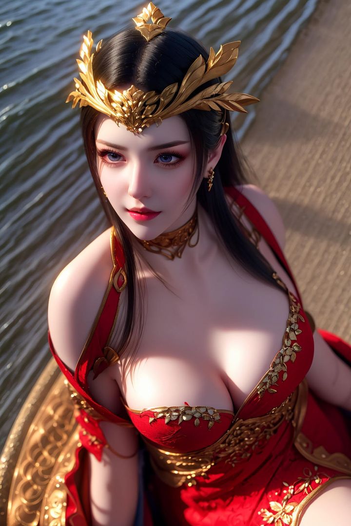 《[AI繪畫]國漫女主阿七.薔薇.高瑤.小舞.雲曦.應天王後.美杜莎》漫画 第09話