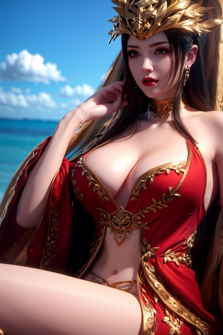 《[AI繪畫]國漫女主阿七.薔薇.高瑤.小舞.雲曦.應天王後.美杜莎》漫画 第09話