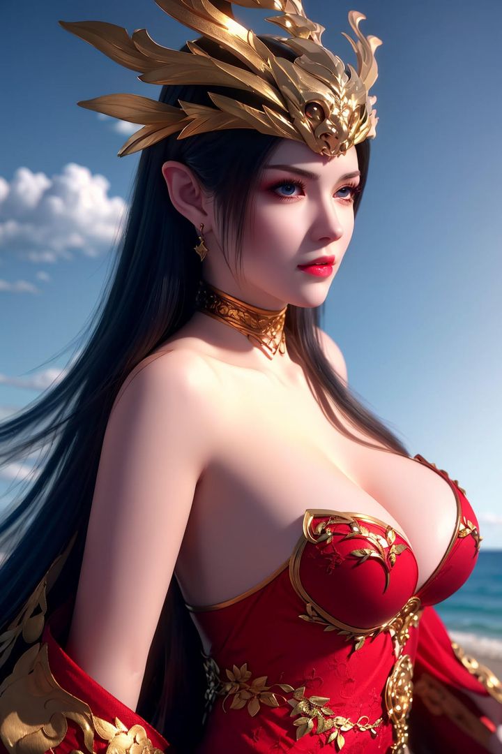 《[AI繪畫]國漫女主阿七.薔薇.高瑤.小舞.雲曦.應天王後.美杜莎》漫画 第09話