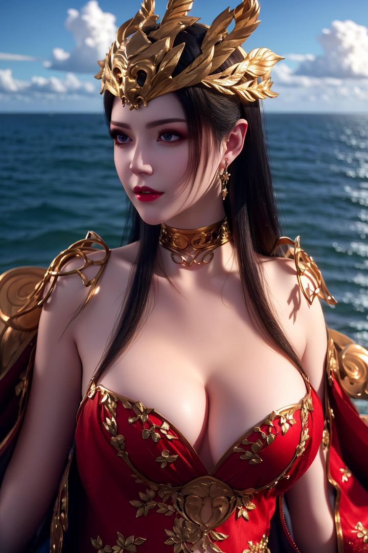 《[AI繪畫]國漫女主阿七.薔薇.高瑤.小舞.雲曦.應天王後.美杜莎》漫画 第09話