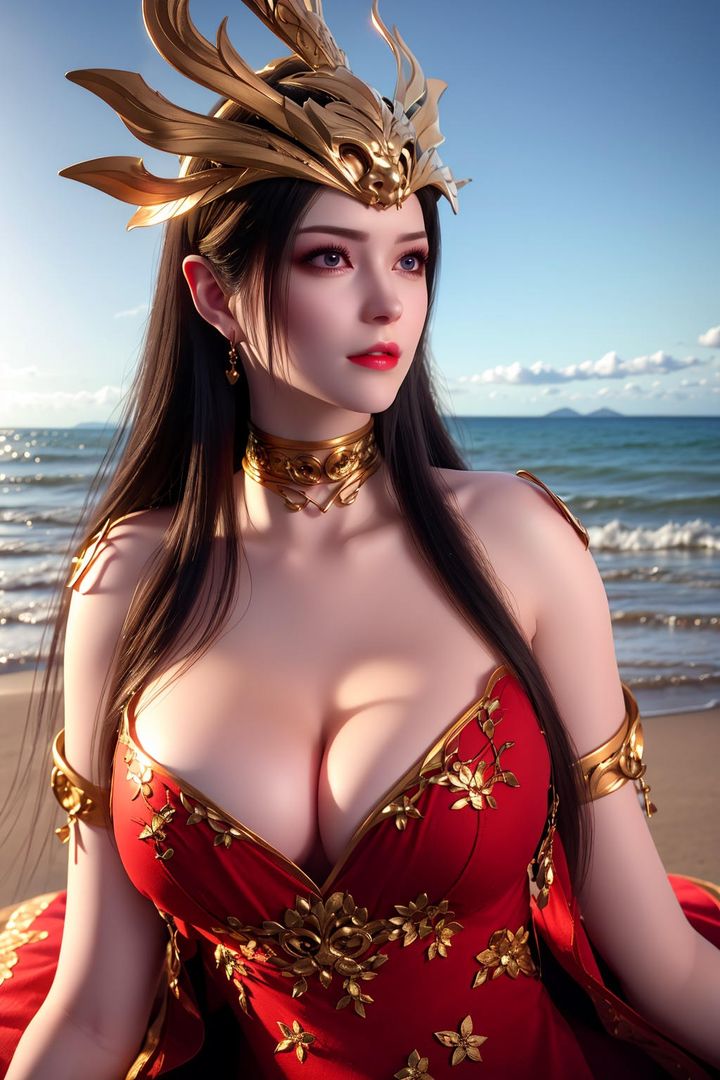 《[AI繪畫]國漫女主阿七.薔薇.高瑤.小舞.雲曦.應天王後.美杜莎》漫画 第09話