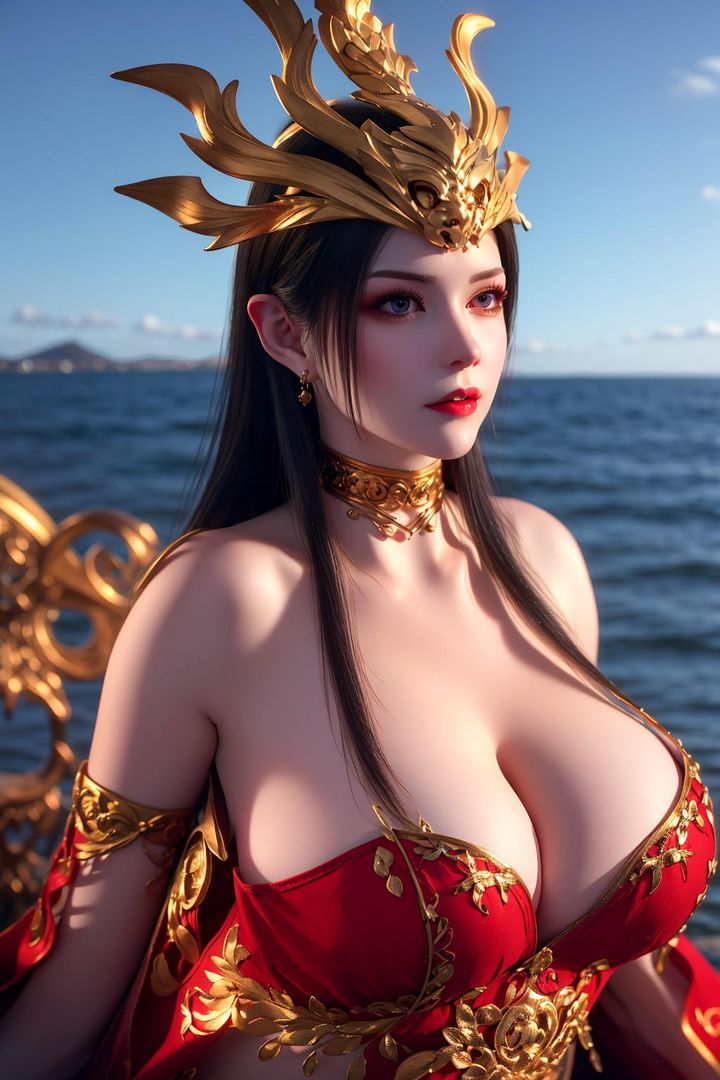 《[AI繪畫]國漫女主阿七.薔薇.高瑤.小舞.雲曦.應天王後.美杜莎》漫画 第09話