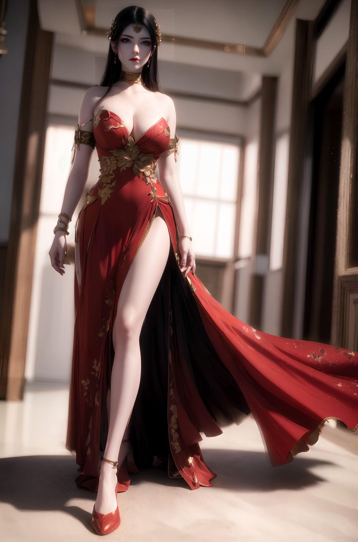 《[AI繪畫]國漫女主阿七.薔薇.高瑤.小舞.雲曦.應天王後.美杜莎》漫画 第09話